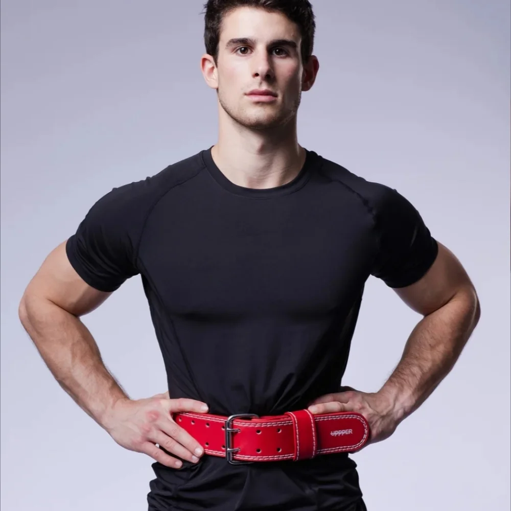 Red Weightlifting Belt